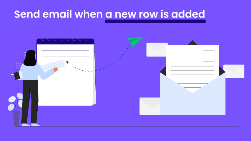 Send email when a new row is added in Google Sheets | Recipes and ...